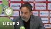Conférence de presse Valenciennes FC - Tours FC (0-0) : David LE FRAPPER (VAFC) - Marco SIMONE (TOURS) - 2015/2016