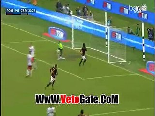 "جيرفينهو"يتقدم بالهدف الثالث روما فى مرمى كاربى