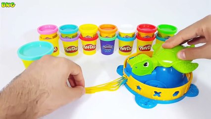 Play-Doh Plus Twist &#39;N Squish Turtle Playset PlayDough Fun Factory