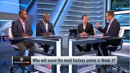 'NFL Fantasy Live': Fantasy stars to start and sit in Week 3