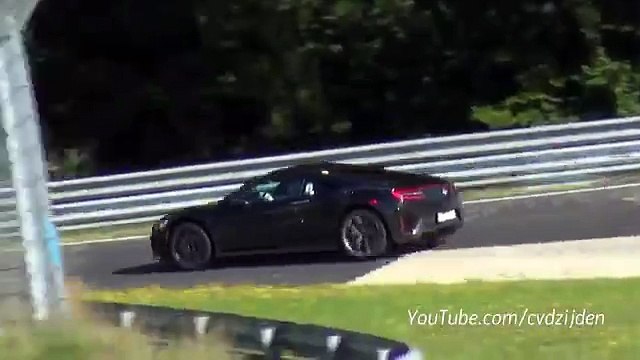 Honda NSX 2016 visita Nürburgring que som BRUTAL!!!