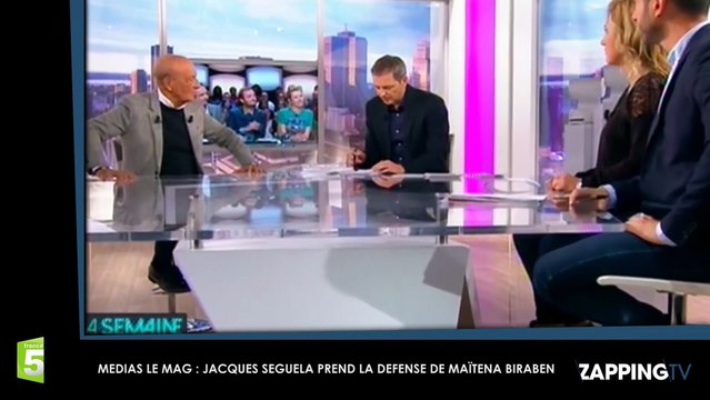 Médias le Mag - Maïtena Biraben et son discours de vérité : Jacques Séguéla prend sa défense