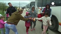 Confused and cold, more refugees cross Croatia and Hungary