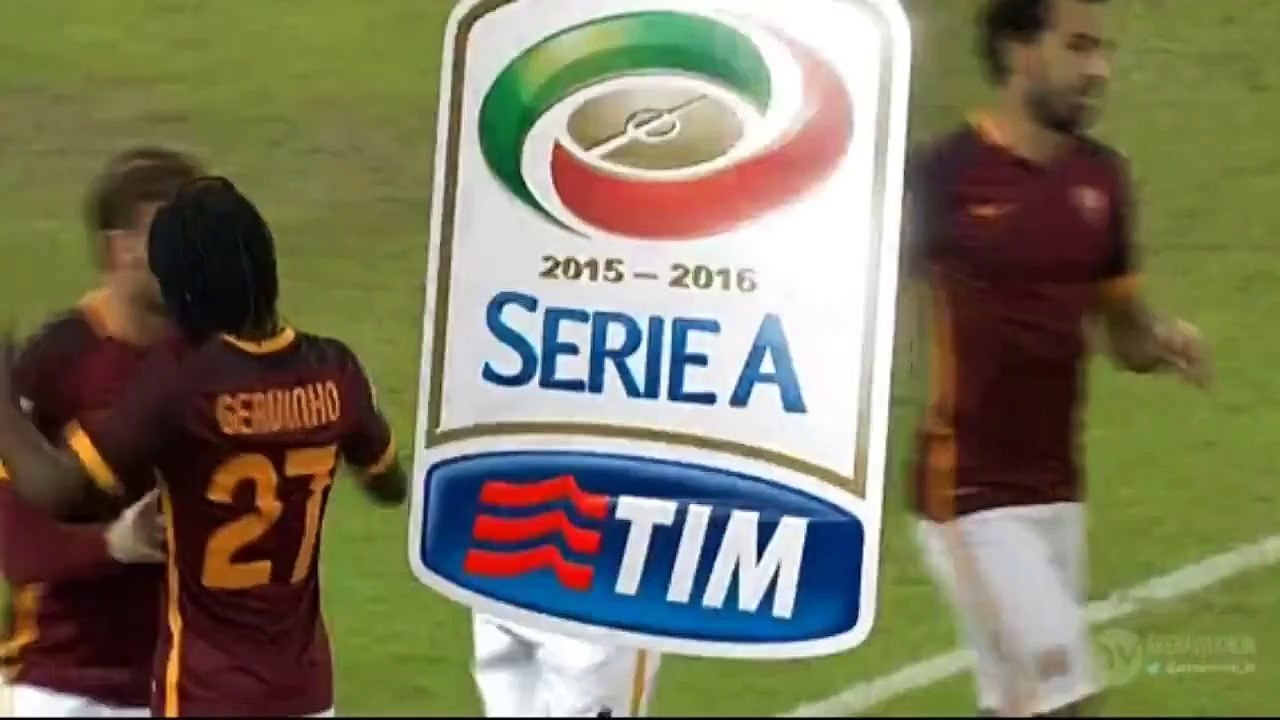 Mohamed Salah Goal - AS Roma vs Carpi 4-1 هدف محمد صلاح اليوم في كاربي2015 HD