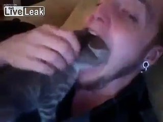 You've heard of a man putting his head in a lions mouth.