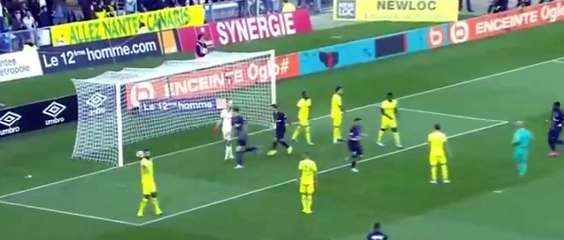 Nantes 1-1 Paris Saint Germain : Zlatan Ibrahimovic goal