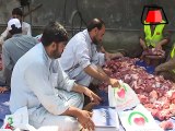 Pkg Saqib Abbasi Qurbani Meat Distribution Abb Takk Tv