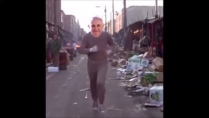 Pope Francis as 'Rocky' is all you need to celebrate the papal visit