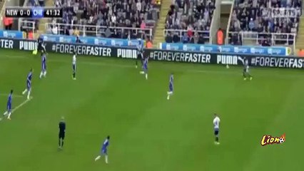 Newcastle United vs Chelsea 2-0 Ayoze Pérez Goal 2015