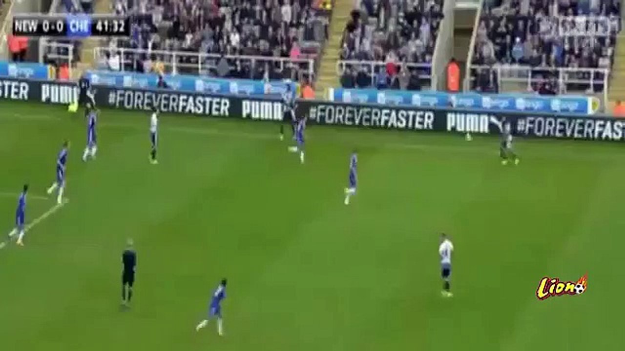 Newcastle United vs Chelsea 2-0 Ayoze Pérez Goal 2015