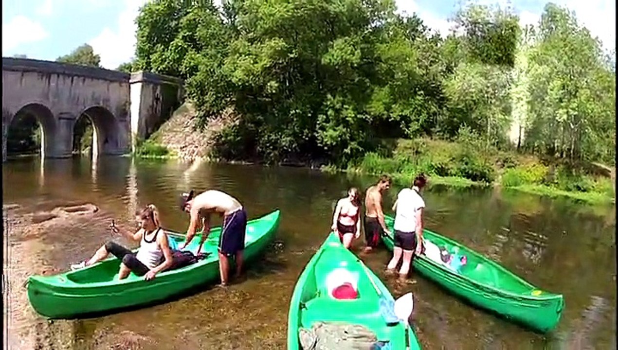 Canoë dans le Loir et Cher avec mes enfants et leurs copines