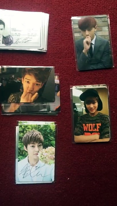 [KPOP SALE] Exo photocard sale/trade UNDER $8