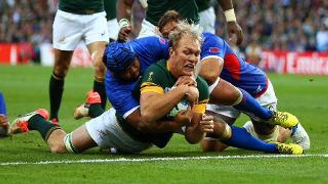 Match highlights: South Africa v Samoa