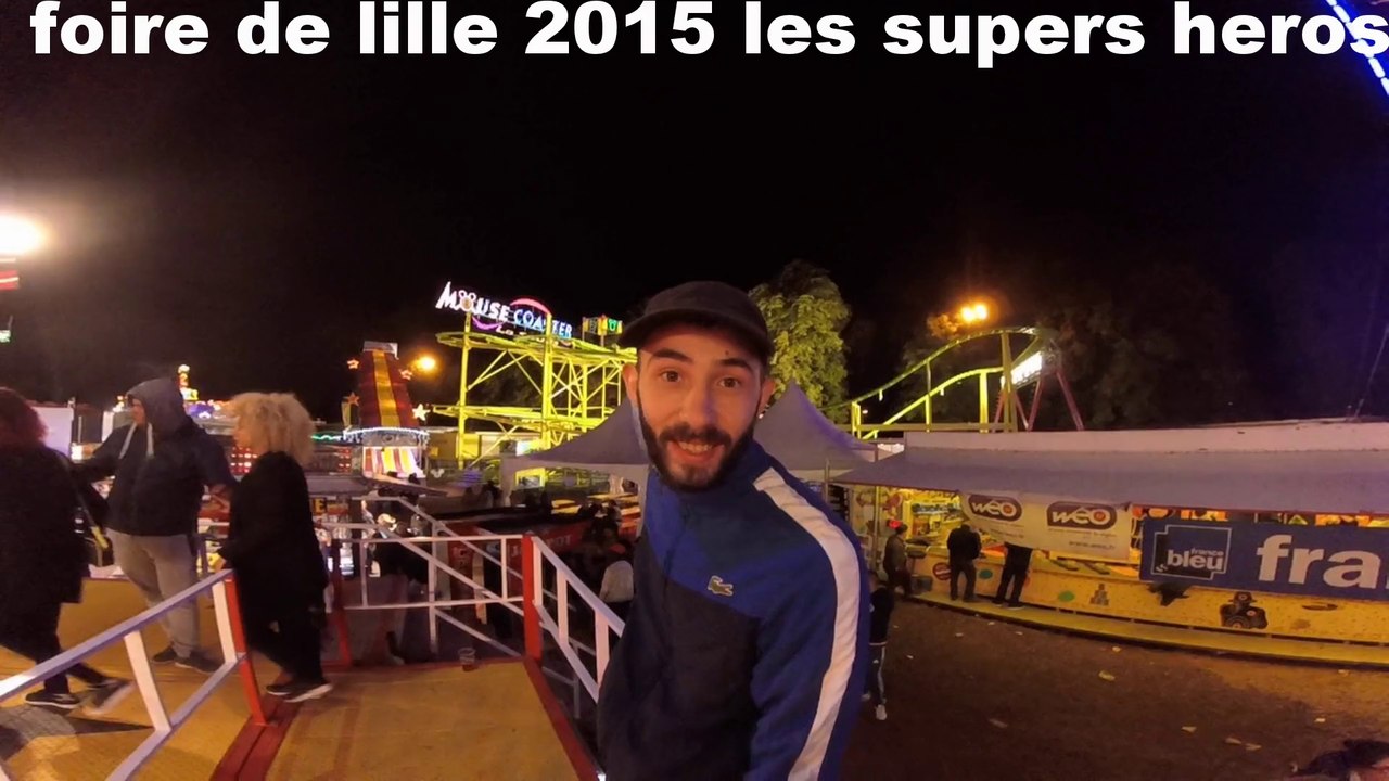 la foire de lille les supers heros le fly man