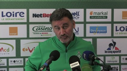 Foot - L1 - ASSE : Galtier «On voit des choses différentes»