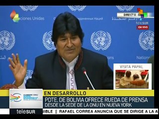 Evo Morales: Bolivia y Chile se necesitan