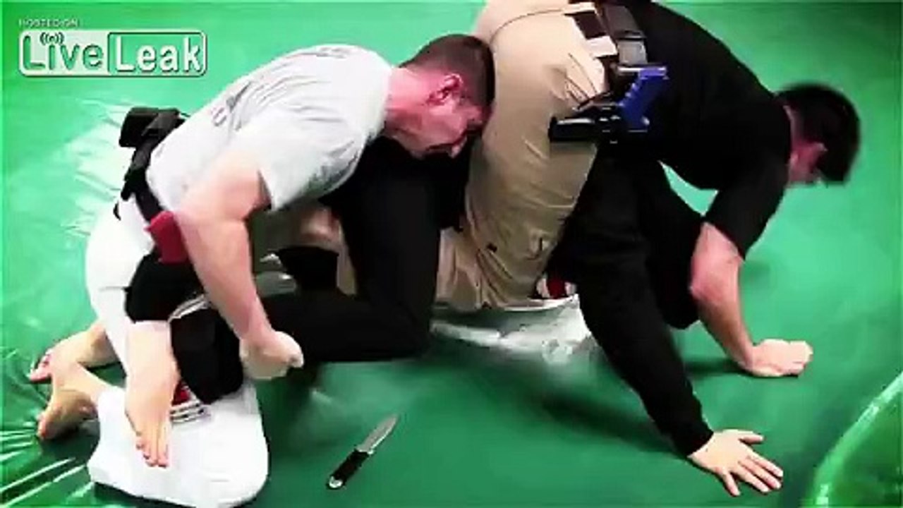 MMA FIGHTER takes on TWO COPS
