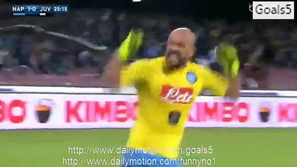 Lorenzo Insigne Goal Napoli 1 - 0 Juventus Serie A 26-9-2015