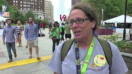 Faithful get ready for Pope Francis in Philadelphia