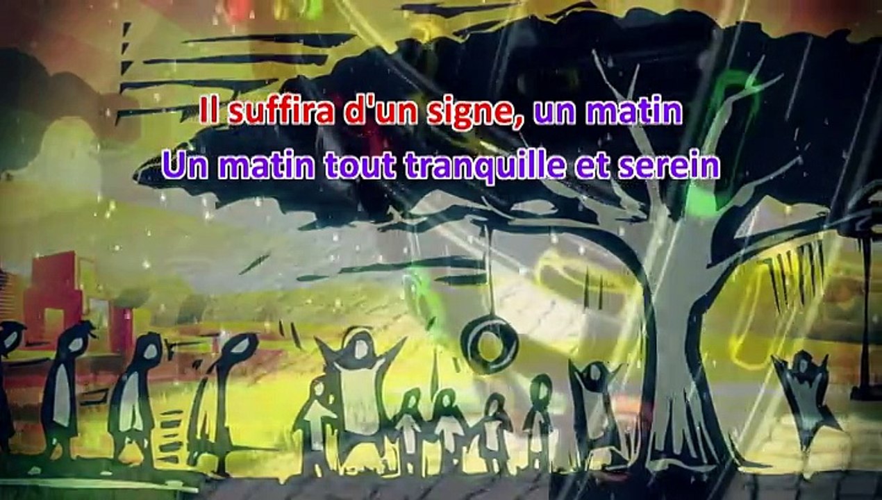 KARAOKE JEAN-JACQUES GOLDMAN - Il suffira d'un signe