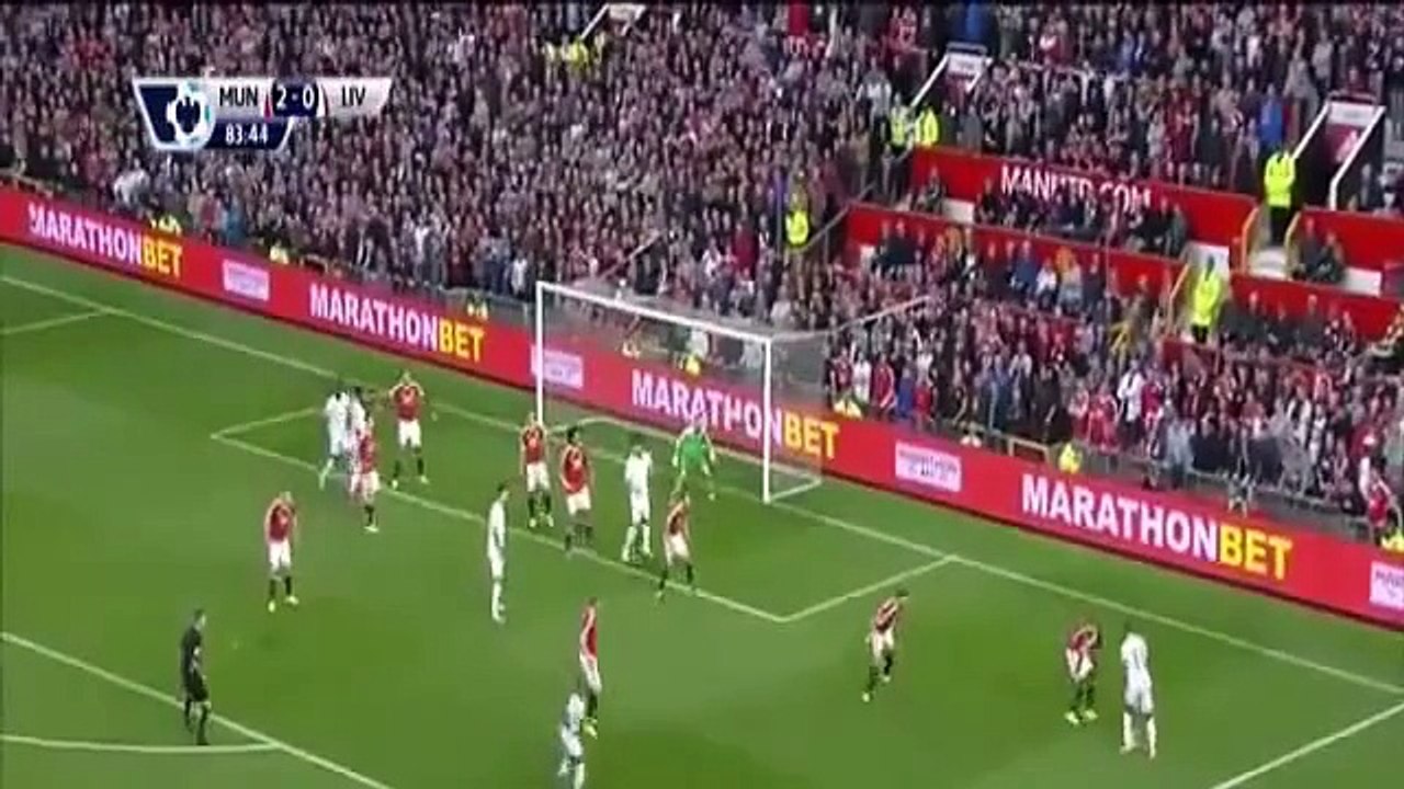 Benteke'nin Manchester United'a attığı harika gol