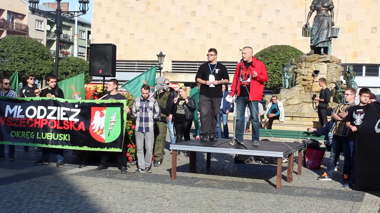 Pikieta przeciwko uchodźcom cz. 2 (Gorzów, 26. 09. 2015)