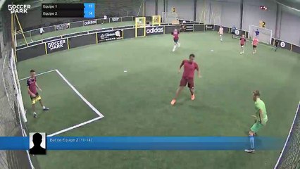 But de Equipe 2 (11-14) - Equipe 1 Vs Equipe 2 - 26/09/15 19:22 - Loisir Metz - Metz Soccer Park