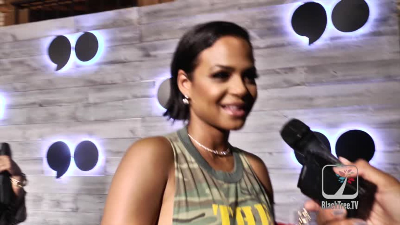 Christina Milian talks break ups and new music Verizon Go90 Event
