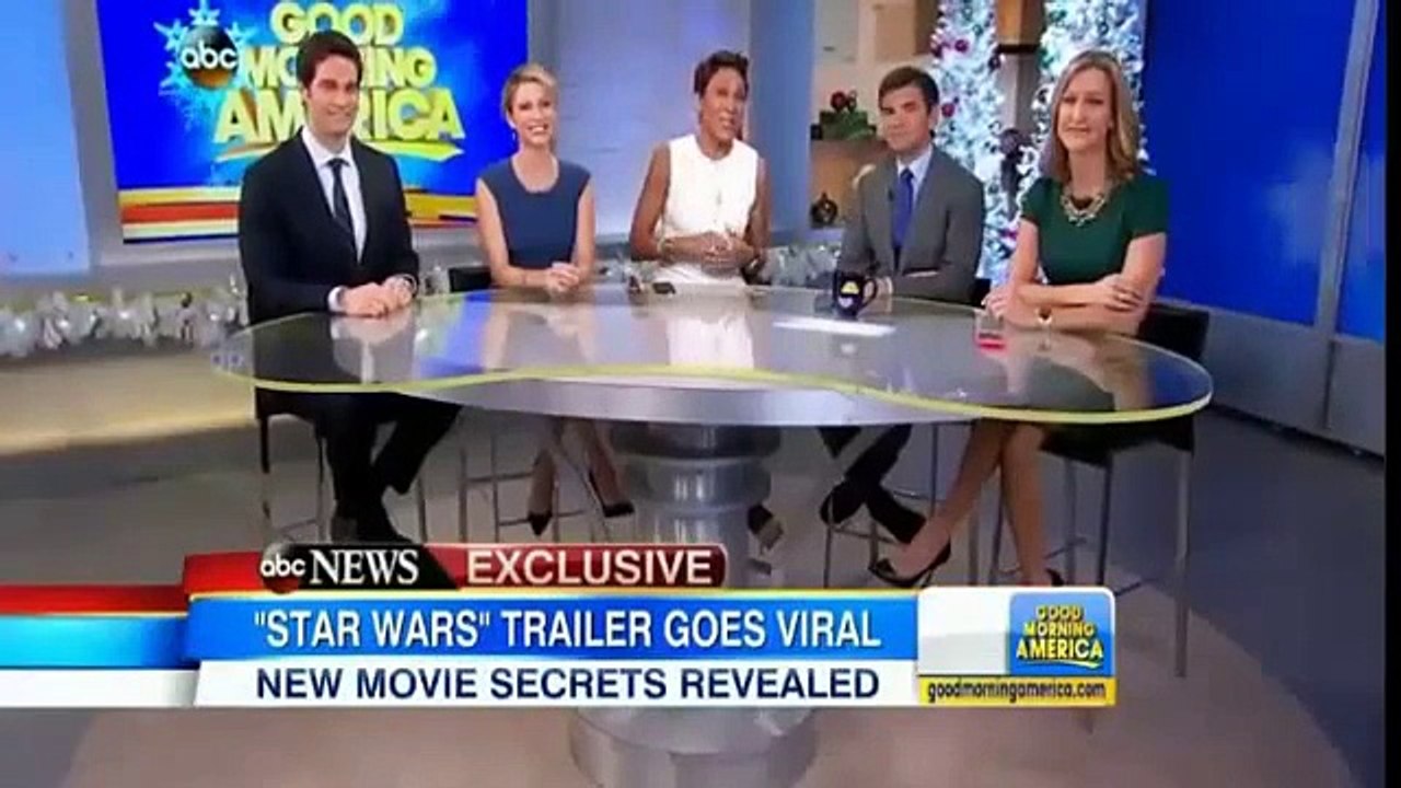 Star Wars The Force Awakens Star Wars Trailer New Secrets REVEALED on GMA