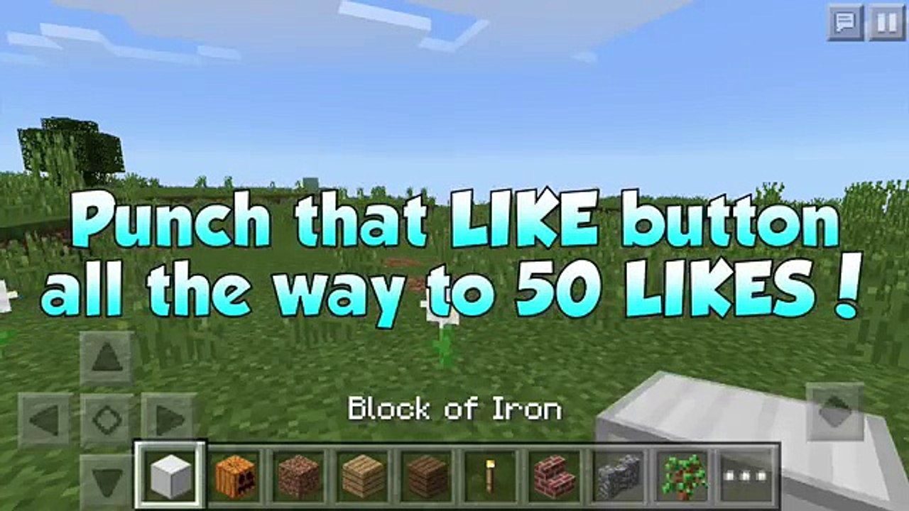 IRON GOLEMS in MCPE! - How to Build an Iron Golem in Minecraft PE (Pocket Edition)