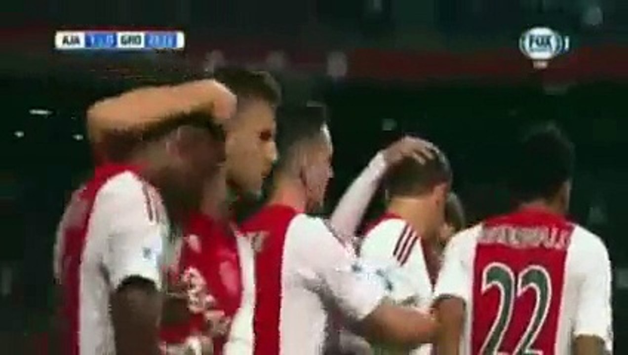 Ajax vs Groningen 2-0 All Goals _ Highlights [26.9.2015] Eredivisie - اياكس مقابل جرونينجن 2-0 جميع الأهداف ويبرز _  الدوري الهولندي