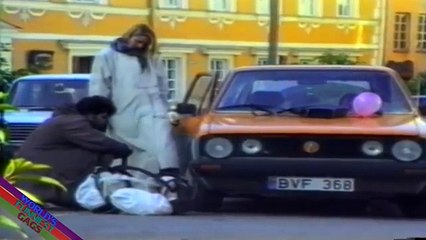 Hot Woman Deflated Car Tyre Prank