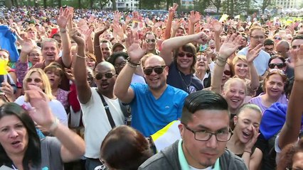 Dernier jour de visite du pape à New York