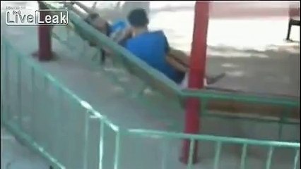 Man rubs woman's crotch in park