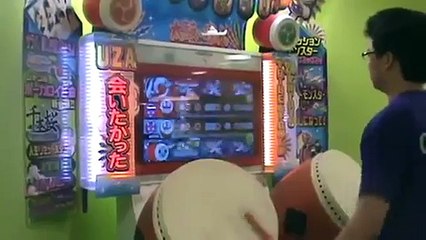 Japanese Arcade Drum Game Two Player Solo!