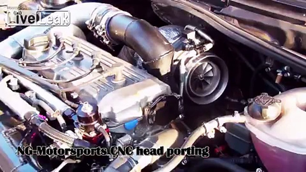 LiveLeak.com - Brutal Golf Mk2 1150HP 16V Turbo Acceleration from Boba-Motoring
