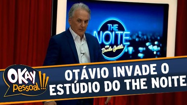 Otávio Mesquita invade o estúdio do The Noite