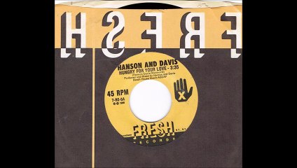 Hanson & Davis - Hungry For Your Love (1986) (radio edit)