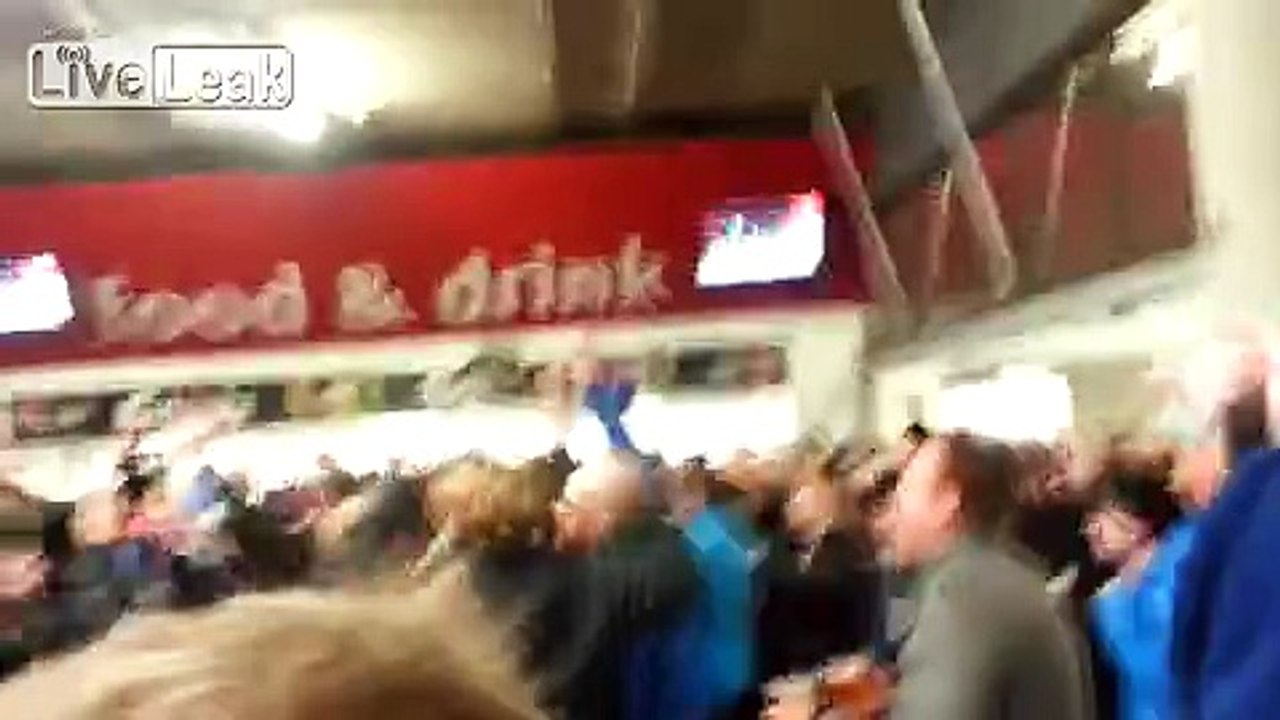 Coventry fans at Emirates sings Twist and shout