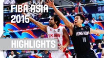 Iran v Hong Kong - Group A - Game Highlights - 2015 FIBA Asia Championship