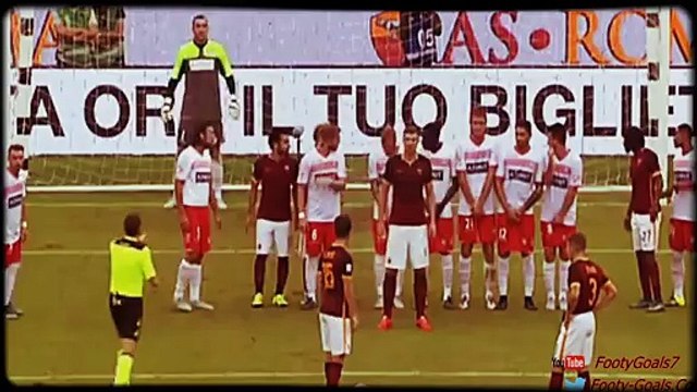 Miralem Pjanić Amazing Goal - AS Roma vs Carpi 2-0 (Serie A 2015)
