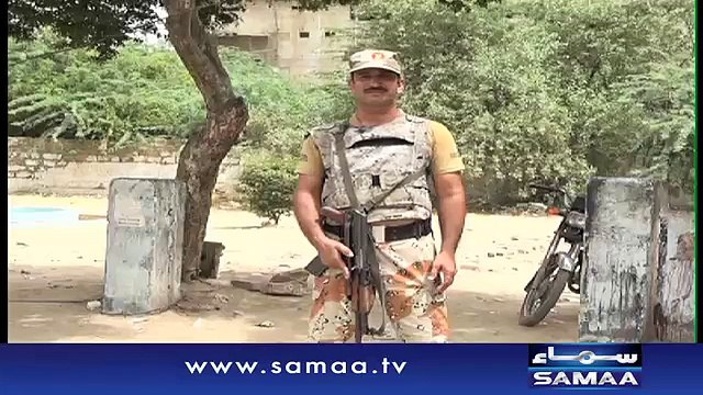 Surjani Town Sector Incharge collared in Karachi _ SAMAA TV
