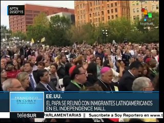 Papa Francisco realiza jornada de actividades en Filadelfia