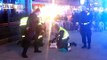 Two people resisting arrest - Norwegian police