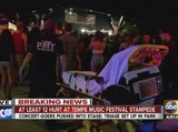 Concert-goers injured during music festival in Tempe