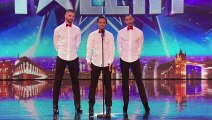 Yanis Marshall, Arnaud and Mehdi in their high heels spice up the stage   Britain s Got Talent 2014