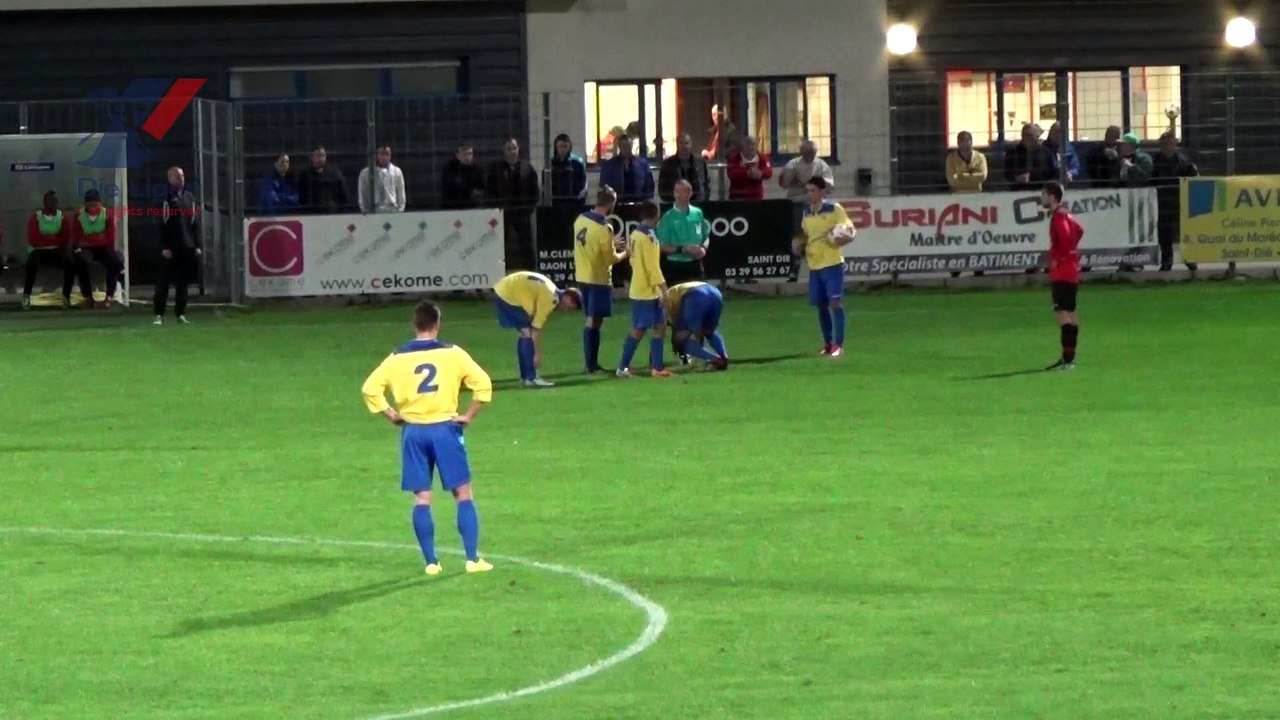 DH Weigerding Ligue, 5e journée : SR St Dié/SAS Epinal B, mi-temps1