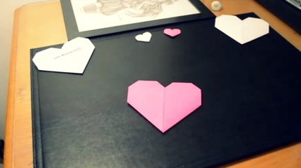 Kağıttan Kalp Nasıl Yapılır?