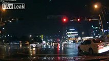 LiveLeak.com - Scooter drives on a red but this crash could've been avoided
