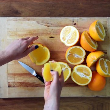 Blue Moon Orange Jell-O Shot Slices